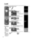 Page 3232
Lock
You can lock specified channels or shows to prevent children from watchin\
g objectionable content.
 Press to exit from a menu screen
 
Caution
 Make a note of your 
password in case 
you forget it. (If you 
have forgotten your 
password, consult 
your local dealer.)
Note
 When you select a 
locked channel,
a message will be 
displayed that allows 
you to view the 
channel if you input 
your password.
Display the menu
Select “Lock”
Menu
Blocks access, with password protection,
to channels,...
