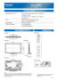 Page 71TC-L37E5
37 LCD HDTV
SPECIFICATIONS
DIMENSIONSJACKS
Top View
Front View
Back View
Note:
To make sure that the LCD TV fits the cabinet properly when a high degree of precision 
is required, we recommend that you use the LCD TV itself to make the necessary 
cabinet measurements. Panasonic cannot be responsible for inaccuracies i\
n cabinet 
design or manufacture. Specifications are subject to change without notice. 
Non-metric weights and measurements are 
approximate.
Side View
P120327
7.9 (200)
7.9...