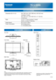 Page 72TC-L42E5
42 LCD HDTV
SPECIFICATIONS
DIMENSIONSJACKS
Top View
Front View
Back View
Note:
To make sure that the LCD TV fits the cabinet properly when a high degree of precision 
is required, we recommend that you use the LCD TV itself to make the necessary 
cabinet measurements. Panasonic cannot be responsible for inaccuracies i\
n cabinet 
design or manufacture. Specifications are subject to change without notice. 
Non-metric weights and measurements are 
approximate.
Side View
P120327
15.8 (400)
15.8...