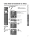 Page 2727
Funciones 
avanzadas
 Cómo utilizar las funciones de los menús Visualización de la pantalla del PC en el televisor
Visión
Cómo utilizar las funciones de los menús
Varios menús le permiten seleccionar configuraciones para la imagen, e\
l sonido y otras funciones, para 
que usted pueda disfrutar viendo la televisión como usted desee.
 Pulse para salir 
de la pantalla de 
menú
 Para volver a la pantalla anterior
 
Visualice el menú
  Muestra las funciones que pueden ser 
ajustadas
  Algunas funciones se...