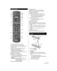 Page 39  Control remoto
 
 
               
             
  1
  2
  3
10  9   8   7   6   5   4
12 1120 19 18 17 16 15 14 13
27 26 25 24 23 22 21
  1 
Cambia el ajuste del sonido envolvente
  2 
Enciende el televisor o lo pone en espera
  3 
Controla la función de la lista de canales favoritos
  4 
Muestra el menú
  5 
Muestra o remueve la ventana de información
  6 
Muestra la lista de aplicaciones
  7 
Despliega el menú opcional para funciones 
especiales (cuando está disponible)
  8 
Botones de color...