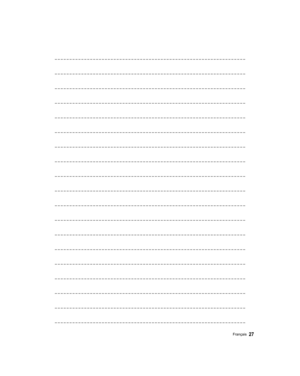 Page 85
Français 

27 