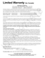 Page 2221
Limited Warranty (for Canada)
Panasonic Canada Inc.
5770 Ambler Drive, Mississauga, Ontario L4W 2T3
PANASONIC PRODUCT – LIMITED WARRANTY
Panasonic Canada Inc. warrants this product to be free from defects in material and workmanship under normal use and 
for a period as stated below from the date of original purchase agrees to, at its option either (a) repair your product with 
new or refurbished parts, (b) replace it with a new or a refurbished equivalent value product, or (c) refund your purchase...