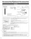 Page 98
Accessories/Optional Accessories
Accessories
Check you have all the items shown.
  Accessories
Remote Control
Transmitter
 N2QAYB000779
Batteries for the
Remote Control
Transmitter (2)
 AA Battery
Owner’s Manual
Quick Start Guide
Child safety
Product Registration Card (U.S.A.)
  Pedestal
 
Optional AccessoriesPlease contact your nearest Panasonic dealer to purchase the recommended 
optional accessories. For additional details, please refer to the optional 
accessories installation manual.
Communication...