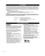 Page 66
CEA CHILD SAFETY NOTICES
WARNING
Flat panel displays are not always supported on the proper stands 
or installed according to the manufacturer’s recommendations. 
Flat panel displays that are inappropriately situated on dressers, 
bookcases, shelves, desks, speakers, chests, or carts may fall 
over and may cause personal injury or even death. 
The consumer electronics industry (of which Panasonic is 
a member) is committed to making home entertainment 
enjoyable and safe. To prevent personal injury or...