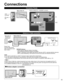 Page 1211
BC
A
  Connections
Connection Panels
 
 
Antenna or Cable connection
 
Cable  ●You need to subscribe to a cable TV service to enjoy viewing their programming.  ●You may need to subscribe to a high-definition (HD) cable service to enjoy HD programming. 
The connection for high-definition can be done with the use of an HDMI or Component Video cable. (p. 12)
Note
  ●When using a Cable box, external equipment and video cables shown in this manual are not supplied with the TV.  ●When disconnecting the...