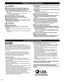 Page 66
CEA CHILD SAFETY NOTICES
WARNING
Flat panel displays are not always supported on the 
proper stands or installed according to the manufacturer’s 
recommendations. Flat panel displays that are inappropriately 
situated on dressers, bookcases, shelves, desks, speakers, 
chests or carts may fall over and may cause personal injury or 
even death. 
The consumer electronics industry (of which Panasonic is 
a member) is committed to making home entertainment 
enjoyable and safe. To prevent personal injury or...