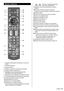 Page 1817Español
  Mando a distancia
 
 
  1
  2
  3
  10  9   8   7   6   5   4
  20   19   18   17   16   15   14
  13   12   11
  28   27   26   25   24   23   22   21
 
1 
Conecta la alimentación del televisor o la pone en 
espera
  2 
Visualiza Ajustes  3D
  3 
Muestra el menú
  4 
Muestra o remueve la ventana de información
  5 
Muestra la lista de aplicaciones
  6 
Despliega el menú opcional para funciones 
especiales (cuando está disponible)
  7 
Botones de color (utilizados para varias funciones)
  8...