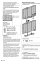 Page 2928Español
●  
Si desea información acerca de la fuente de 
alimentación y el consumo de energía, consulte la 
placa en la parte posterior del gabinete.
●  
Las gafas 3D y el controlador de panel táctil utilizan 
tecnología inalámbrica Bluetooth.
  ■ 
 Cuando utilice la abrazadera de suspensión en 
pared
  Por favor contacte a un instalador profesional para 
la compra de la abrazadera de suspensión de pared 
calificada recomendada por UL. Para conocer más 
detalles, consulte el manual de instalación de la...