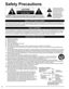 Page 44
ANTENNALEAD-IN WIRE
ANTENNA
DISCHARGE UNIT  
(NEC SECTION 810-20)
GROUNDING 
CONDUCTORS
 (NEC SECTION 810-21)
GROUND CLAMPS
POWER SERVICE GROUNDING 
ELECTRODE SYSTEM 
(NEC ART 250, PART H)
ELECTRIC  
SERVICE  
EQUIPMENT
GROUND CLAMP
EXAMPLE OF ANTENNA 
GROUNDING AS PER  
(NEC) NATIONAL  
ELECTRICAL
CODE
Safety Precautions
Note to CATV System Installer
This reminder is provided to direct the CATV system installer’s attention to Article 820-40 of the NEC that provides guidelines for 
proper grounding...