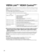 Page 2828
VIERA LinkTM “HDAVI ControlTM”
Control simultáneo de todos los componentes de Panasonic equipados co\
n “HDAVI Control” utilizando un botón de un 
mando a distancia.
Disfrute de la interoperabilidad HDMI adicional con los productos Panaso\
nic que tienen la función VIERA Link “HDAVI 
Control”.
Este televisor soporta la función “HDAVI Control 5”.
Las conexiones a algunos equipos (grabadora DVD DIGA, videocámara HD\
, sistema de teatro en casa, amplificador, 
etc.) con cables HDMI le permiten hacer...