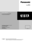 Page 1
Owner’s Manual
42” Class 720p Plasma HDTV
(41.6 inches measured diagonally)
For assistance (U.S.A./Puerto Rico), please call:1-877-95-VIERA (958-4372)www.panasonic.com/help
For assistance (Canada), please call:1-866-330-0014www.vieraconcierge.ca
Model No.
TC-42PX34
EnglishThank you for purchasing this Panasonic product.
Please read these instructions before operating your set and retain them\
 for future 
 reference. The images shown in this manual are for illustrative purposes only. 