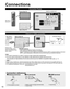 Page 10
10
 Connections
Connection Panels
Power Cord
(Connect after all the 
other connections have 
been made.)VHF/UHF Antenna
•  NTSC (National Television System Committee):
ATSC (Advanced Television Systems Committee):
Digital TV Standards include digital high-definition television (HDTV), standa\
rd-definition television 
(SDTV), data broadcasting, multichannel surround-sound audio and inter\
active television.
Back of the TV
Cable TV
VHF/UHF Antenna
or
*  
See page 9 
(Power cord 
connection)
 
■Antenna...