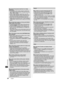 Page 28Troubleshooting
28English
Why doesn’t the picture look like it is in High-
Definition?
  Press INFO on the remote control to confirm the 
type of signal being received. HD signal should be 
720p, 1080i or 1080p.
  Select a High-Definition channel from your HD 
source (Cable, Satellite or fiber optic service). HD 
channels sometimes broadcast non-HD content.
  Ensure that your HD source (HD box, Blu-ray 
player, etc.) is connected to the TV with an HDMI or 
COMPONENT cable and set to output an HD video...