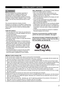 Page 7      7
CEA CHILD SAFETY NOTICES
WARNING
Flat panel displays are not always supported on 
the proper stands or installed according to the 
manufacturer’s recommendations. Flat panel 
displays that are inappropriately situated on dressers, 
bookcases, shelves, desks, speakers, chests, or carts 
may fall over and may cause personal injury or even 
death. 
The consumer electronics industry (of which 
Panasonic is a member) is committed to making home 
entertainment enjoyable and safe. To prevent personal...
