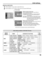 Page 5353
ENGLISH   • FRENCH • SPANISH • ORIGINAL • OTHER 0
AUTOMATIC   • ENGLISH • FRENCH • SPANISH • OTHER 0
ENGLISH    •  FRENCH  •  SPANISH  •  OTHER 0
LEVEL 8   (NO LIMIT)   •   LEVEL 1 to 7
4 digit numeric  (  1111   Factory setting)
16 : 9      •   4 : 3 LETTERBOX   •   4 : 3 PAN&SCAN
ENGLISH     •   FRANÇAIS   •   ESPANÕL
POS 1      •    POS 2
ON      •    OFF
OFF      •    BITSTREAM    •    LPCM
STANDARD      •    MAX RANGE    •    MIN RANGE
ON      •    OFF
Intial setting condition of DVD SET UP menu...