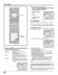 Page 5858
1 . Input your 4-digit password and press ENTER.
2. To unlock the player
Press “1” and then press ENTER.
To change the password
Press “2”, enter a new 4-digit password and press ENTER,
then press ENTER again.
To change the rating level Press “3”, select a new level
with the SELECT ( 
 ,  
) button, then press ENTER.
To unlock the player temporarily
Press “4” and then press ENTER.
• The rating is unlocked temporarily only for the current disc.
The player is locked again when OPEN / CLOSE is
pressed or...