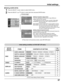 Page 5757
ENGLISH   • FRENCH • SPANISH • ORIGINAL • OTHER 0
AUTOMATIC   • ENGLISH • FRENCH • SPANISH • OTHER 0
ENGLISH    •  FRENCH  •  SPANISH  •  OTHER 0
LEVEL 8   (NO LIMIT)   •   LEVEL 1 to 7
4 digit numeric  (  1111   Factory setting)
16 : 9      •   4 : 3 LETTERBOX   •   4 : 3 PAN&SCAN
ENGLISH     •   FRANÇAIS   •   ESPAÑOL
POS 1      •    POS 2
ON      •    OFF
OFF      •    BITSTREAM    •    LPCM
STANDARD      •    MAX RANGE    •    MIN RANGE
ON      •    OFF
Intial setting condition of DVD SET UP menu...