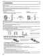 Page 66
Receiver Location
Locate for comfortable viewing. Avoid placing where sunlight or other bright light (including reflections) will fall on the
screen.
Use of some types of fluorescent lighting can reduce remote control transmitter range.
Adequate ventilation is essential to prevent internal component failure. Keep away from areas of excessive heat or moisture.
How to use the LCD stand
Adjust the stand to your desired angle.
Optional External Equipment
The Video/Audio connection between components can be...