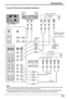 Page 1111
Connections
Connect VCR and other peripheral equipment
S-VIDEO S-VIDEOL
R
YY
L
RL
R
VIDEO VIDEO
AUDIO AUDIOPBPBPRPR 12 12
AUDIO OUTHPJ
COMPONENT VIDEO
INPUTL
RL
RVIDEO VIDEO
AUDIO AUDIOINPUT
S-VIDEO S-VIDEO
L
R
YY
L
RL
R
VIDEO VIDEO
AUDIO AUDIO
PBPB
PRPR 12 12
AUDIO OUT
HPJ
COMPONENT VIDEO
INPUT
L
RL
R
VIDEO VIDEO
AUDIO AUDIO
INPUT
Audio
OUT Audio
IN R
RL
LS-Video
OUT Video
OUT
Pr Pb Y
Audio
OUT
LR
Notes:
•When connecting video cables, priority is given to the S-Video cable when the S-Video input...