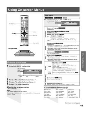 Page 4949
Disc / Card Operation
