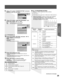 Page 2929
TV Operation
8 Press ▲▼ to select “CHANGE SETTING” and press 
ENTER to enter the next menu.
 LOCK
 BLOCK PROGRAMS:
   U.S. TV PROGRAMS
 STATUS       OFF ON
     CHANGE SETTING
 CHANGE CODE
             _ _ _ _                       OK  
                      
                   RETURN
SELECT
9 Press ▲▼ to select “VIEW NR PROGRAMS?” and 
press ◄► to select “NO” or “YES.”
NO:  Cannot view programs with NR signals.
YES:  Can view programs with NR signals.
10 Press ▲▼ to select “SETTING” and press  ◄► to...
