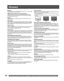 Page 7070For assistance, please call : 1-800-211-PANA(7262) or, contact us via the web at:http://www.panasonic.com/contactinfo
BitstreamThis is the digital form of multi-channel audio data (e.g., 5.1 channel) before 
it is decoded into its various channels.
CPRM (Content Protection for Recordable Media)CPRM is technology used to protect broadcasts that are allowed to be 
recorded only once. Such broadcasts can be recorded only with CPRM 
compatible recorders and discs.
DecoderA decoder restores the coded audio...