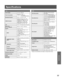 Page 7777
Information
•  Designs and specifications are subject to change without notice.
  Specifications
Unit
Power Supply120 V AC, 50/60 Hz
Power ConsumptionPower On:  116 W
Power Off:  0.8 W (Unit)
  0.9 W (Remote Control)
Broad cast ChannelsVHF 2 ~ 13, UHF 14 ~ 69
CA BLE ChannelsMidband A through I (14 ~ 22)
Superband J through W (23 ~ 36)
Hyperband AA ~ EEE (37 ~ 64)
Lowband A-5 ~ A-1 (95 ~ 99)
Special CABLE channel 5A (01)
Ultraband 65 ~ 94, 100 ~ 125
LCD22-inch, 16:9 aspect ratio LCD panel
Screen size...