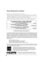 Page 44
HDMI, the HDMI logo and High-Definition Multimedia Interface
are trademarks or registered trademarks of HDMI Licensing LLC.
Dear Panasonic Customer
Welcome to the Panasonic family of customers.
We hope that you will have many years of enjoyment from your new LCD TV.
To obtain maximum benefit from your set, please read these instructions before
making any adjustments, and retain them for future reference.
Retain your purchase receipt, and record the model number and serial number
of your set in the...