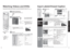 Page 71213
ViewingAdvanced Input Labels/Closed Caption Watching Videos and DVDs
VCR DVD
Rewind/Fast Forward Reverse/ForwardPlay PlayPause PauseStop StopVCR Record
-
TV/VCR Open/CloseChannel Down/UP Slow Reverse/Forward
Input select
[1] TV
[2] Component
[3] HDMI 1
[4] HDMI 2
[5] Video 1
[6] Video 2
[7] Video 3 
Video 1
VCR
SetupCH scan
ALL
Language
Program channel
Input labels
CCOther adjust
MenuPicture
AudioLockSetupTimer
Digital setting
Size
Font
StyleAutomatic
Automatic
Automatic
SKIP 
DVD
SKIP 
AUX
SKIP...