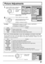 Page 2121
Item
BACK LIGHT
PICTURE
BRIGHTNESS
COLOR
TINT
SHARPNESS
AI PICTURE
COLOR TEMP
Picture Adjustments
Press the MENU button to display the
MENU screen and select ADJUST.1
2
Press to select
PICTURE
ADJUST.
Press to select the menu to adjust.
Select the desired level by looking at
the picture behind the menu.
NORMAL is displayed at default.CH
CH VOL VOLO K
CH
CH VOL VOLO K
PICTURE MODE is stored for TV, VIDEO1, VIDEO2, COMPONENT1,
COMPONENT2 and HDMI individually. PIC MODE
CINEMA VIVID STANDARD
BACK LIGHT,...