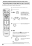 Page 3232
DTV
AUXDV D
VCR
DBS
RCVR
CBL
TV
This procedure searches all codes and is called the “sequence method.”
1Confirm that the external component is plugged in and on.
2Turn the component off.
3
4
Press the mode key.
The mode key will illuminate
steadily, all others will go out.
Press to move forward to the next
code, or to move backward.
5
6
Note:
The step and set mode will start from the current device (not the
beginning of the list, except for the first time).
7
Operating peripheral equipment using the...