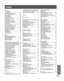 Page 6363
InformationInformation
A
Accessories ............................................. 2
ACTION button ........................................ 8
AC Power Plug ........................................ 9
ADD/DELETE/CLEAR button ................. 8
Add or Delete a Channel ........................14
ANGLE button ......................................... 8
Audio Adjustment .................................. 23
AUDIO button .......................................... 8
Audio Input Connector 1...