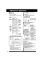 Page 2020For assistance, please call : 1-800-211-PANA(7262) or send e-mail to : consumerproducts@panasonic.com20
Press       
 or 
NUMBER key(s) 
(see below) to 
select title, and 
press SET or PLAY 
to start playing.
  “Pressing SET or 
PLAY” is not 
necessary when using 
NUMBER keys.
41
Insert a disc.  If a disc is already inserted, go to step 3. 
(Depending on the disc, playback may start 
automatically.)
1) Press OPEN/CLOSE.
2) Place disc into disc tray.
2
Press PLAY to start play. Disc tray 
closes...