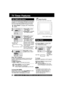 Page 2626For assistance, please call : 1-800-211-PANA(7262) or send e-mail : consumerproducts@panasonic.com
1
ON-TIMER with Alarm
TV Timer  Features
Ready Checklist
The clock is set to the correct time.This unit can be set to automatically power on in one of
4 modes (TV, VCR Playback, FM radio, or DVD/Video
CD/CD.) You can also combine the On-Timer with a
one minute alarm that gradually increases in volume.
If no button on the remote or unit
(including a button used to turn off
the alarm) is pressed within 60...