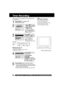 Page 3030For assistance, please call : 1-800-211-PANA(7262) or send e-mail : consumerproducts@panasonic.com
Press PROG to end
the program.
To Enter More
Programs,
press 
 to select
and SET to set a blank
program number, and
then repeat step 3.
Press PROG twice to exit this mode.
If you’re using a cable box, make sure that it
is tuned to the desired channel and the power
is left on for timer recording.
PROG TIMER Indicator lights up on the unit.
Timer Recording
You can set up to 8 programs to be recorded...