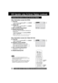 Page 5454For assistance, please call : 1-800-211-PANA(7262) or send e-mail : consumerproducts@panasonic.com
DVD Operation using On-Screen Displays (continued)
Detailed Descriptions of Each On-Screen Display
1. TITLE No.
Change the No. by pressing * or the NUMBER
keys, and press SET.
2. Chapter No.
Change the No. by pressing  or the NUMBER
keys, and press SET.
3. Disc currently being played
4. Elapsed playing time
The screen may be changed by selecting the
elapsed time.
 Change the elapsed time by pressing...