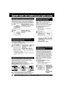 Page 6868Por ayuda, llame al 1-800-211-PANA(7262) o envie e-mail : consumerproducts@panasonic.com
Spanish Quick Use Guide/Guía para rápida consulta
1
2
Presione AUDIO durante la reproducción para
visualizar la pantalla AUDIO.
1)Presione   (o  ) para
seleccionar el  ajuste
deseado.
2)Presione 
 (o ) para
ajustar. (DVD solamente)
DVD Karaoke (1 vocal)       VOCAL ON
➛ ➛➛ ➛
➛VOCAL OFF
DVD Karaoke (2 vocales)
VOCAL V1+V2
➛ ➛➛ ➛
➛VOCAL
➛ ➛➛ ➛
➛V1VOCAL V2
➛ ➛➛ ➛
➛VOCAL OFF
Video CD     LR
➛ ➛➛ ➛
➛L
➛ ➛➛ ➛
➛R...