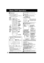 Page 2020For assistance, please call : 1-800-211-PANA(7262) or send e-mail to : consumerproducts@panasonic.com20
Press       
 or 
NUMBER key(s) 
(see below) to 
select title, and 
press SET or PLAY 
to start playing.
  “Pressing SET or 
PLAY” is not 
necessary when using 
NUMBER keys.
41
Insert a disc.  If a disc is already inserted, go to step 3. 
(Depending on the disc, playback may start 
automatically.)
1) Press OPEN/CLOSE.
2) Place disc into disc tray.
2
Press PLAY to start play. Disc tray 
closes...