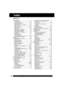 Page 7474For assistance, please call : 1-800-211-PANA(7262) or send e-mail to : consumerproducts@panasonic.com74For assistance, please call : 1-800-211-PANA(7262) or send e-mail to : consumerproducts@panasonic.com
A Accessories ................................................. 4
     AC Power Plug........................................... 11
     ACTION button ...................................... 8, 16
     ADD/DLT/CLEAR button........................ 8, 17
     Audio Adjustment...