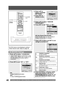 Page 4040For assistance, please call : 1- 800-211- PANA(7262) or, contact us via the web at:http://w w w.panasonic.com /contactinfo
1 Press ▲▼ to select “US MOVIES.”
•  “NEXT PAGE” displays CANADIAN V-Chip 
settings menu. Please refer to pages 42- 43 
for more details on Canadian tapes or 
broadcasts.
If LOCK menu is not displayed, perform 
“Enter Secret Code” steps on page 39.
ON:
V-Chip Control is activated.
OFF:
V-Chip Control is deactivated.
3 Press ▲▼ to 
select “CHANGE 
SETTINGS.”
4  Press SET to 
display...