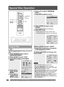 Page 5858For assistance, please call : 1- 800-211- PANA(7262) or, contact us via the web at:http://w w w.panasonic.com /contactinfo
•  Up to 15 tracks can be programmed.
• “◄” or “►” (depending on disc) indicates 
additional PROGR AM PLAY screen. Press ▲▼
◄► for next or previous screen.
•  To clear the last program one by one, Press ▲▼
◄► to move to “CLEAR LAST” and press SET. 
(Pressing CLEAR also clears last program.)
•  To clear all programs, Press ▲▼ ◄ ► to move to 
“CLEAR ALL” and press SET. (Programs are...