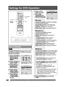 Page 6262For assistance, please call : 1- 800-211- PANA(7262) or, contact us via the web at:http://w w w.panasonic.com /contactinfo
1  Press ACTION in 
Stop mode to 
display MAIN 
MENU.
2 Press ▲▼ ◄ ► to 
select “DVD.”
3  Press SET to 
display DVD 
MAIN MENU.
To select and set the language of the audio 
soundtrack, subtitles, or title/DVD menus for 
all discs to be played.
