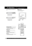 Page 2222For assistance, please call : 1-800-211-PANA(7262) or send e-mail to : consumerproducts@panasonic.com
TV Operation
1
Press POWER* on the remote or unit.
■ Using the 100 key
When selecting CABLE channels 100 to 125 with 
the NUMBER keys,  rst press the 100 key, and 
then enter the remaining two digits.
■ Rapid Tune
Press R-TUNE to display the last channel you 
were watching.
■  Audio Mute
Press MUTE to instantly mute the sound. Press 
again to restore the previous sound level.
■ Phones
Connect an...