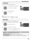 Page 3939
MODEOTHER  ADJ.
SURROUND
SPEAKERS AUDIO  ADJ.
ON
Audio Adjustment
SURROUND
To enjoy a concert hall effect, turn the SURROUND to ON.
1
ACTIONCH
CH VOL VOL
In AUDIO menu press to select SURROUND.
Press to enter submenu field (MODE).
2
ACTIONCH
CH VOL VOL
Press to select ON or OFF.
ON OFF
Notes:
During stereo sound or soft playing : SURROUND  
  set to ON.
During normal sound : SURROUND  
  set to OFF.
SPEAKERS
In AUDIO menu under SPEAKERS, select the desired SPEAKER mode.
ACTIONCH
CH VOL VOL
In AUDIO...