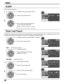 Page 4646
TIMER
SLEEP
1
ACTIONCH
CH VOL VOL
In TIMER menu press to select SLEEP.
Press to enter submenu field.
HOW  LONG ?SLEEP
TIMER1
TIMER2 CLOCK  SET
30
TIMER
2
ACTIONCH
CH VOL VOL
Press to select the desired sleep time.
To turn off the timer select NO.
NO 3060 90
SLEEP sets the sleep time.
Timer1 and Timer2
In TIMER menu, select one or both timers to turn the television on and off at selected times, on selected channels, and on
selected days.TIME must be entered in CLOCK SET to operate the TIMER features....