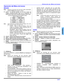 Page 59OPERACIÓN DEL MENU DE ICONOS
23 z
ESPAÑOL
Operación del Menu de Iconos
IMAGEN
Nota:Mientras la funciones del sub-menu estan remarcadas,
presione VOL X para ajustar o activar. 
ˆMODO - Le permite escoger uno de tres modos de
imágen preseleccionados para ver el programa. El
seleccionar esta función también afectara Temp Color.
AJUSTES PREDISPUESTOS DE FABRICA PARA 
MODO Y TEMP COLOR
Nota:Cada modo tiene sus propios ajustes de imágen Color, brillo,
tinto, contraste y nitidez y de Temp. Color.
• VIVIDO -...