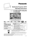 Page 1LSQT1061 B
Multimedia Projection HDTV
Operating Instructions
PT-56DLX76/PT-61DLX76/
PT-61DLX26Models No.
(USA)Three Important Reasons to Register Your Product 
Immediately!
1  Protect Your New Investment...
  Register your new Projection Display for insurance purposes in case your new Projection Display is stolen.
2 Product safety notification...
  Registering your product can help us to contact you in the  unlikely event a safety notification is required under the 
Consumer Product Safety Act.
3...