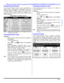 Page 19REMOTE CONTROL OPERATION (MODELS PT-47/53/56WX53, PT-56WX33, PT-53/56TW53 AND PT-17 lProgramming the Remote
The Universal Remote Control can be programmed to
operate many manufacturers’ components, using the
component function buttons for VCR, DVD, AUX, RCVR,
TV, DTV CABLE or DBS. Follow the procedures for
programming your Remote Control with or without a code
for the component.
Note:Determine the manufacturer of the component and look
in the table for the code.
Programming with a Code
Procedure
•Confirm...