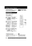 Page 3030For assistance, please call : 1-800-211-PANA(7262) or send e-mail : consumerproducts@panasonic.com
V-Chip Control Feature
Press ACTION*
to display MAIN MENU.
Enter Secret Code
A 4-digit code must be entered to view a blocked
program or change rating settings.
1
DO NOT forget your secret code.
Once ratings are set, restricted
programs cannot be accessed
unless the secret code is entered.
Changing your secret code
 You will need your current code.
Do steps 1 ~ 3. In step 4, press CLEAR to clear...